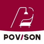 Logo of Povison android Application 